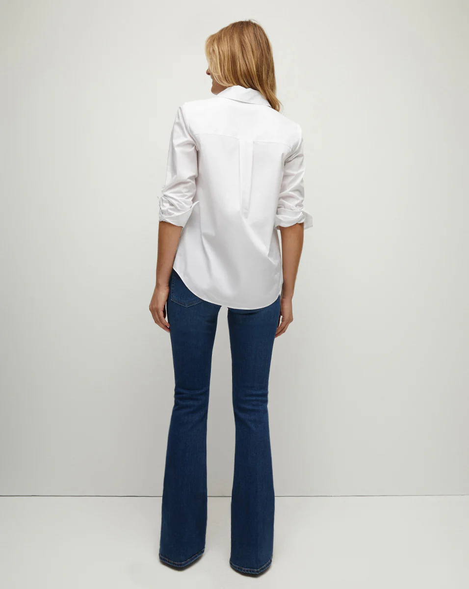 Amelia Cotton Button-Down Shirt - Image 5