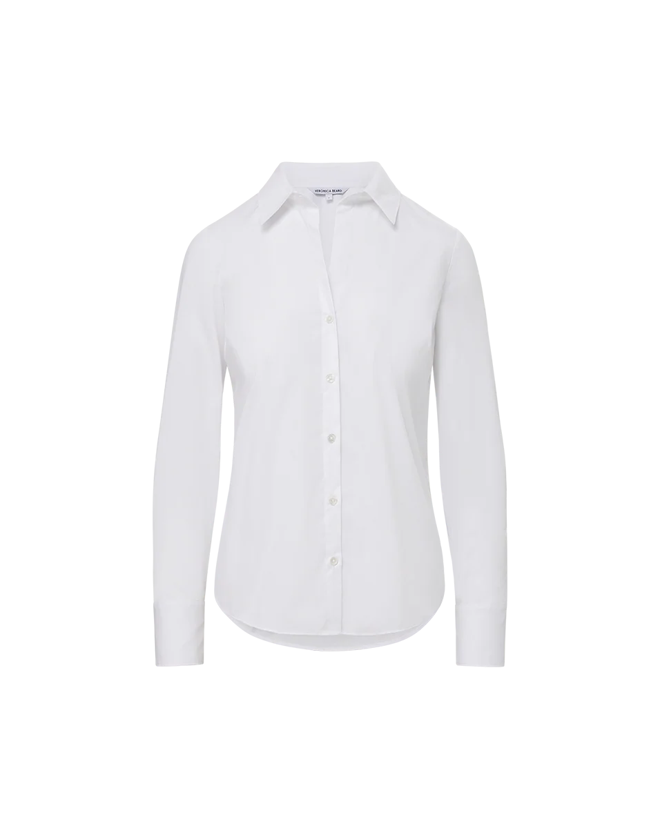 Amelia Cotton Button-Down Shirt - Image 6