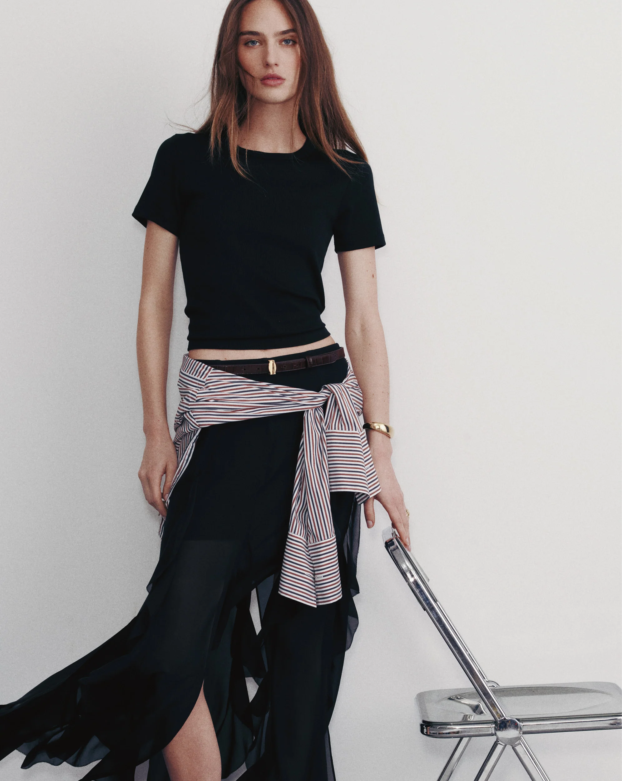 Ava Silk Maxi Skirt - Image 6