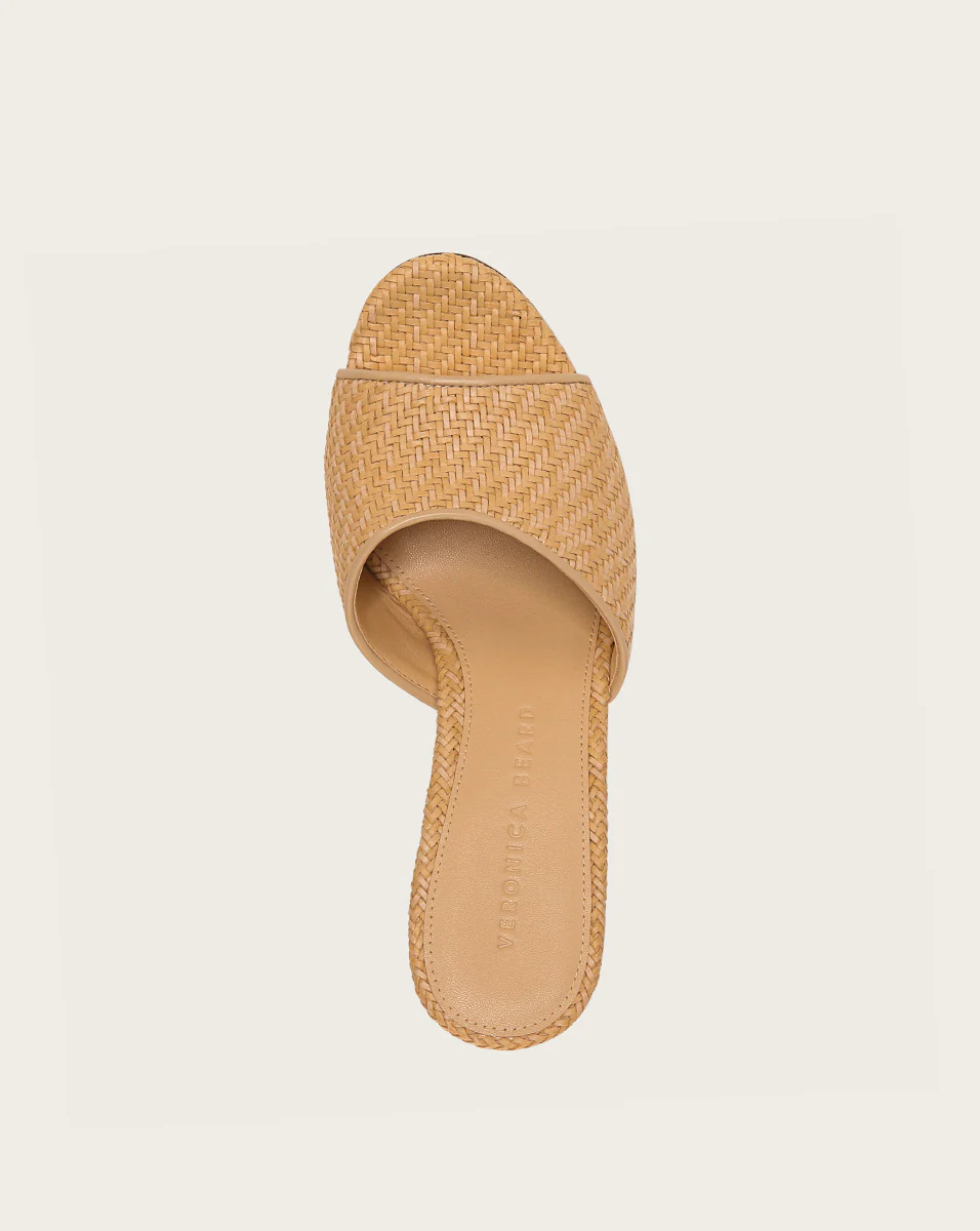 Dali Raffia Wedge Sandal - Image 3