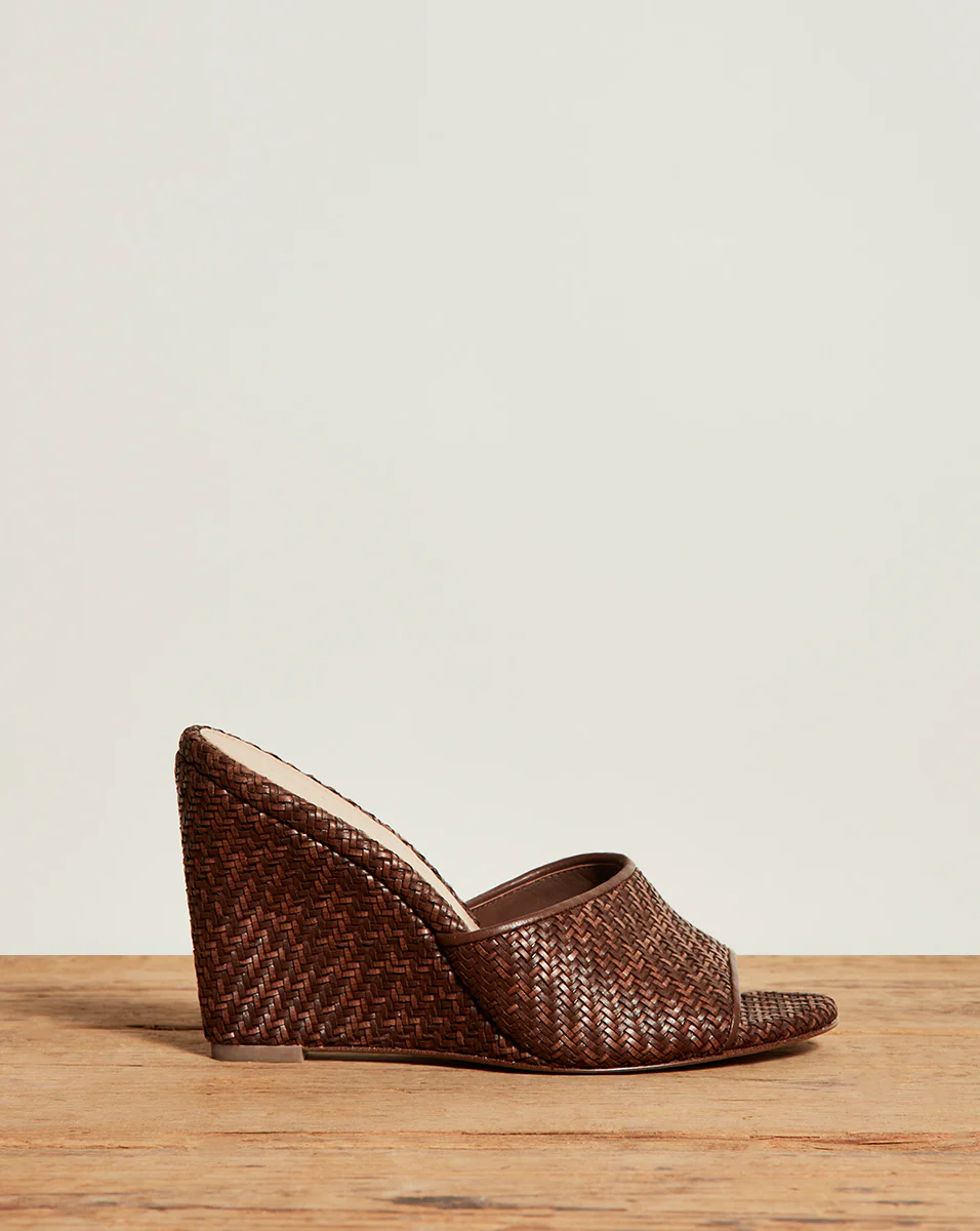 Dali Raffia Wedge Sandal - Image 5