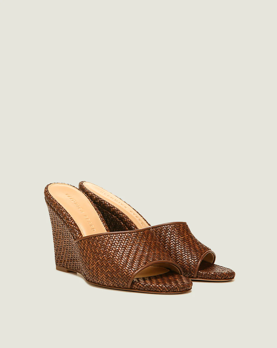 Dali Raffia Wedge Sandal - Image 6