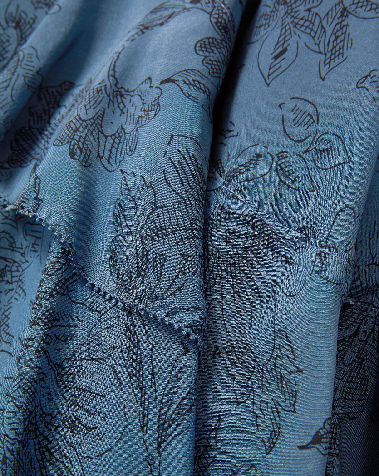 Graeme Silk Midi Skirt - Image 3