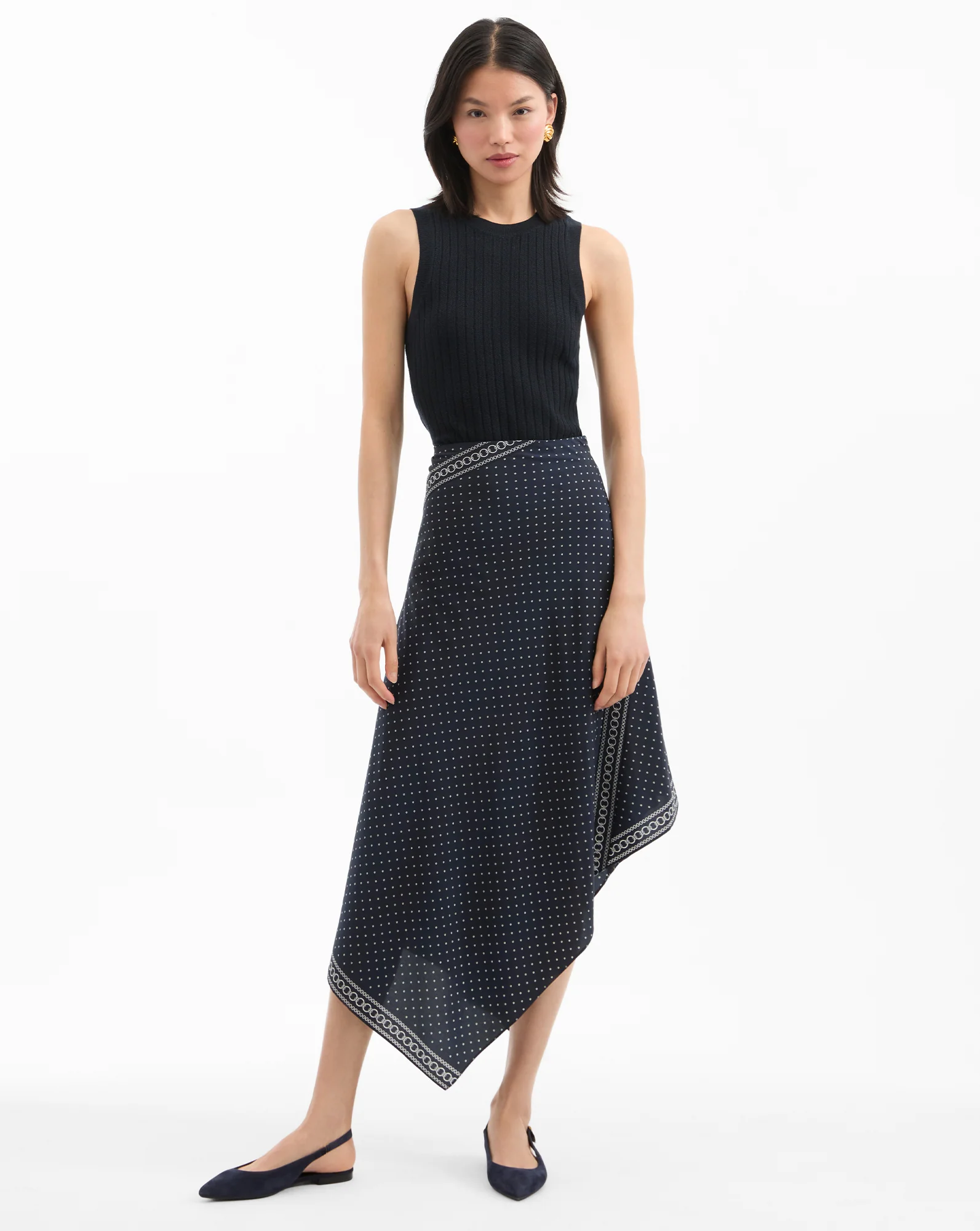 Hartley Asymmetrical Skirt - Image 3