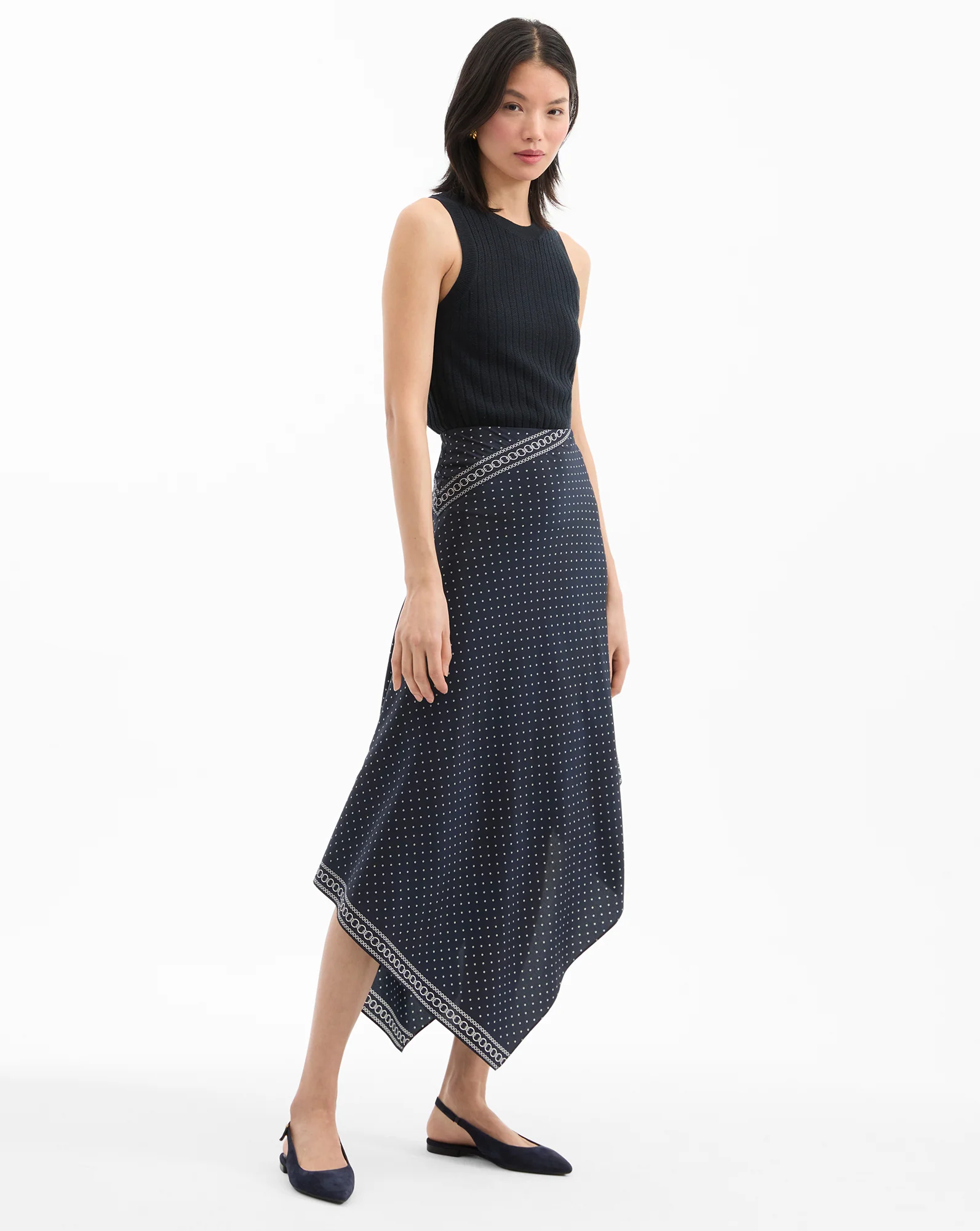 Hartley Asymmetrical Skirt - Image 4