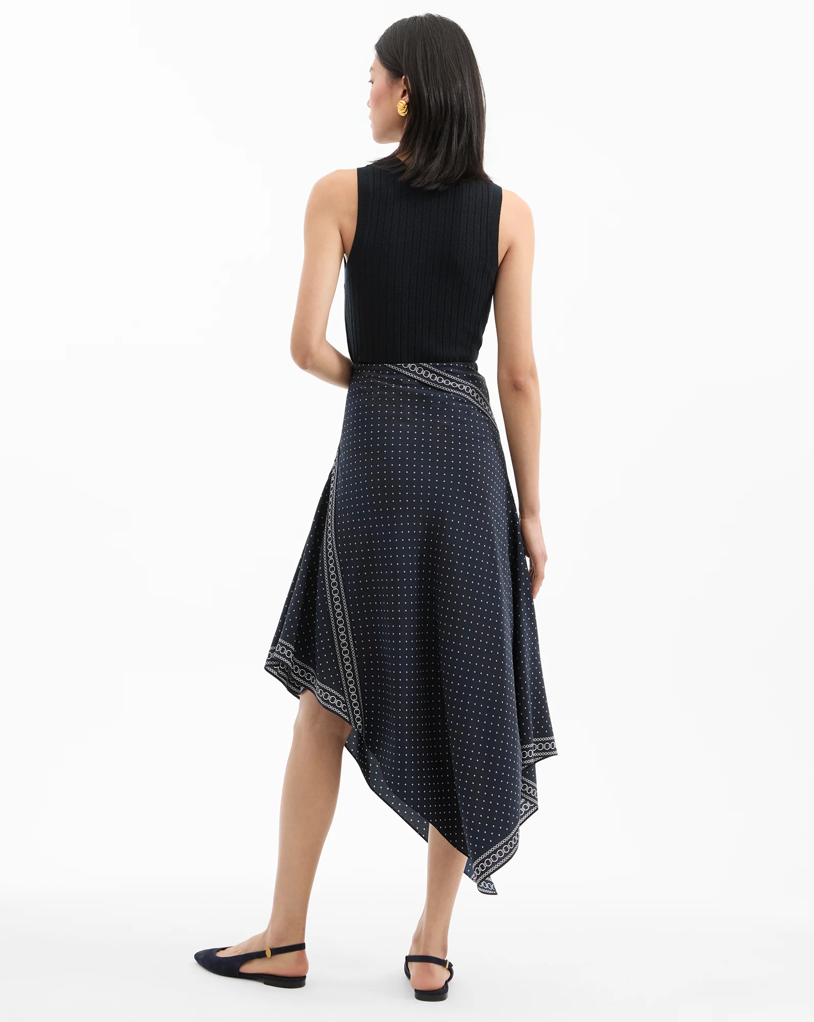 Hartley Asymmetrical Skirt - Image 6