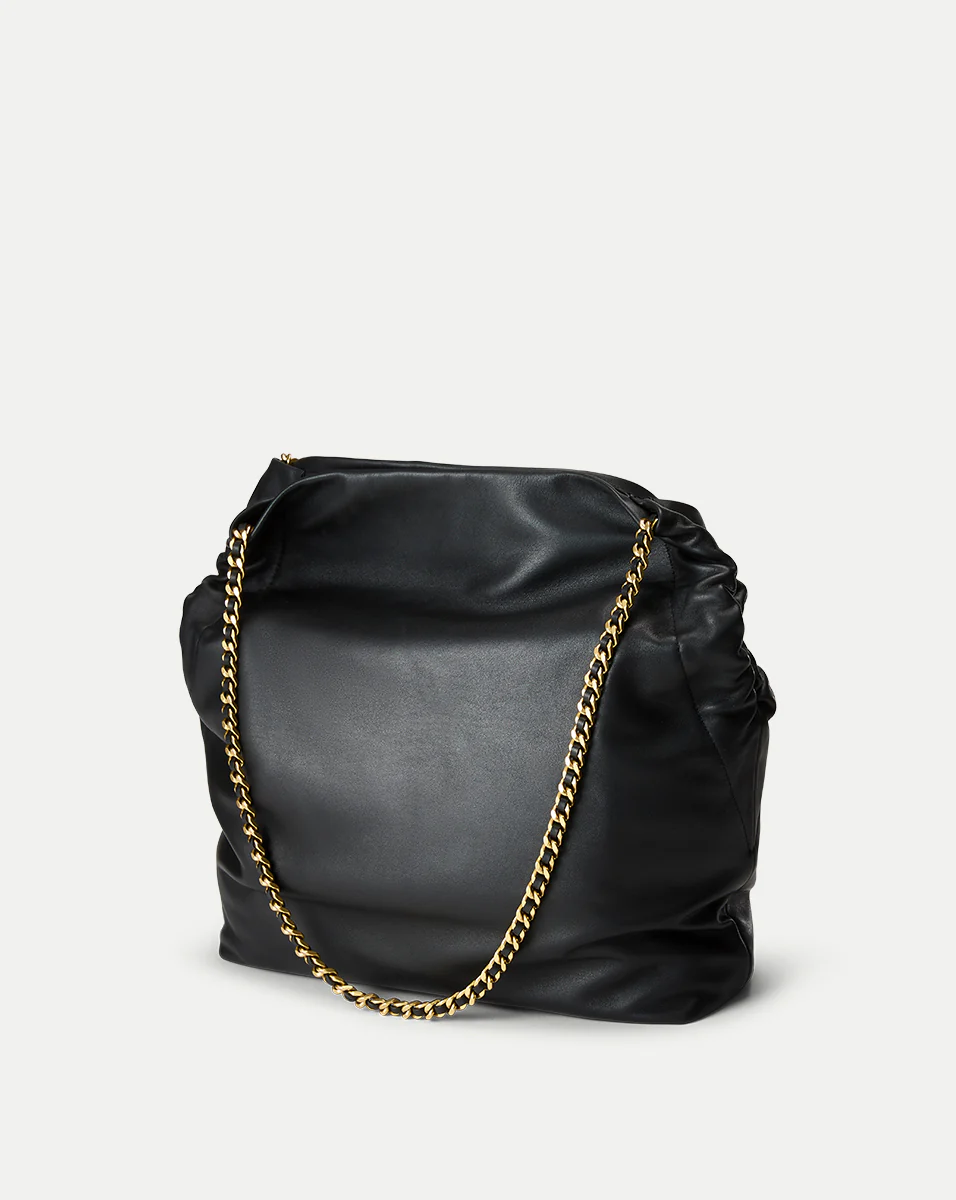 Veronica Beard Leather Slouch Bag - Image 5