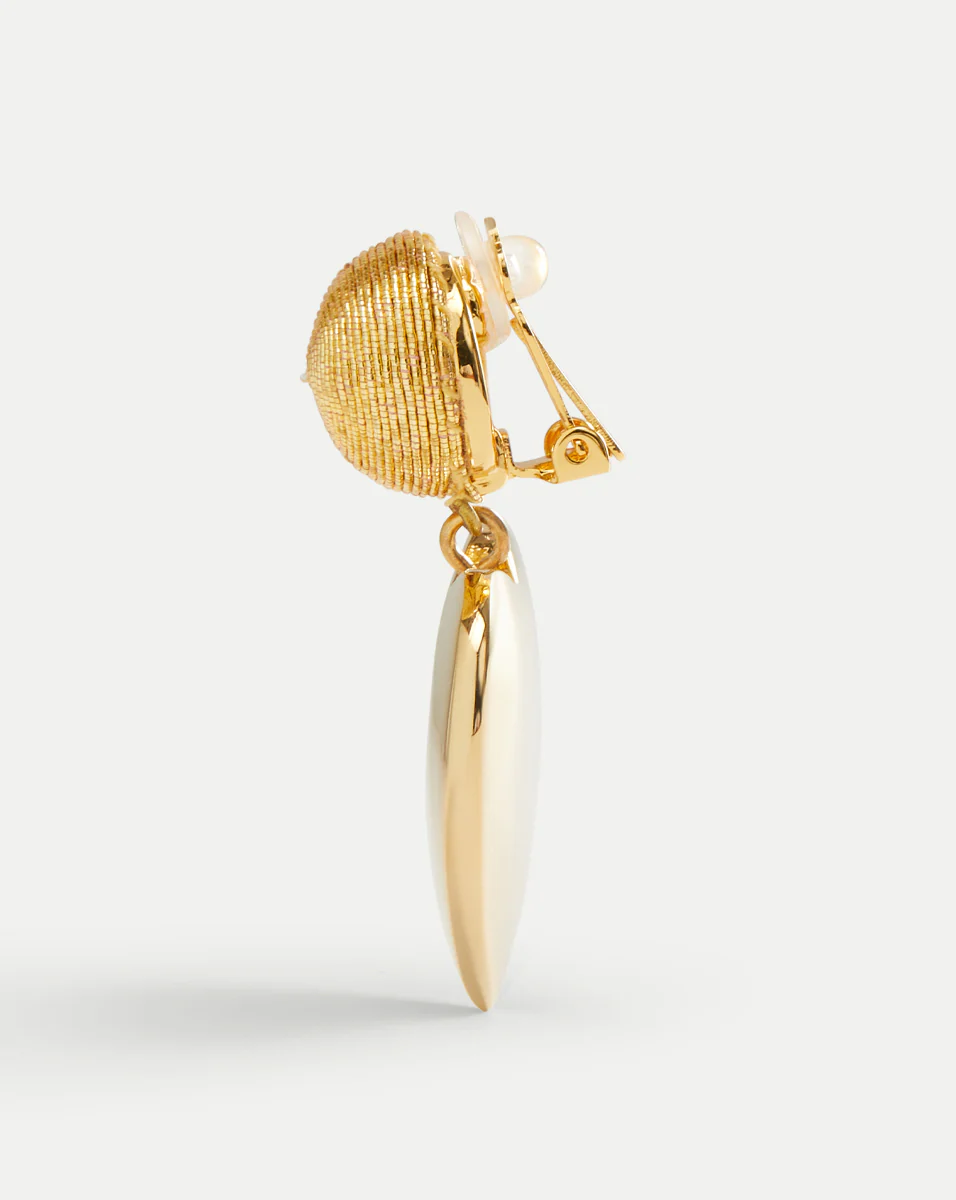 Mini Cora Earrings | Clip Backing - Image 4