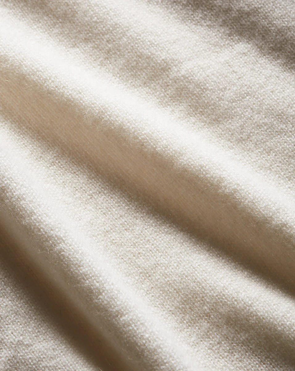 Nelia Cashmere Pullover | Button Accent - Image 4