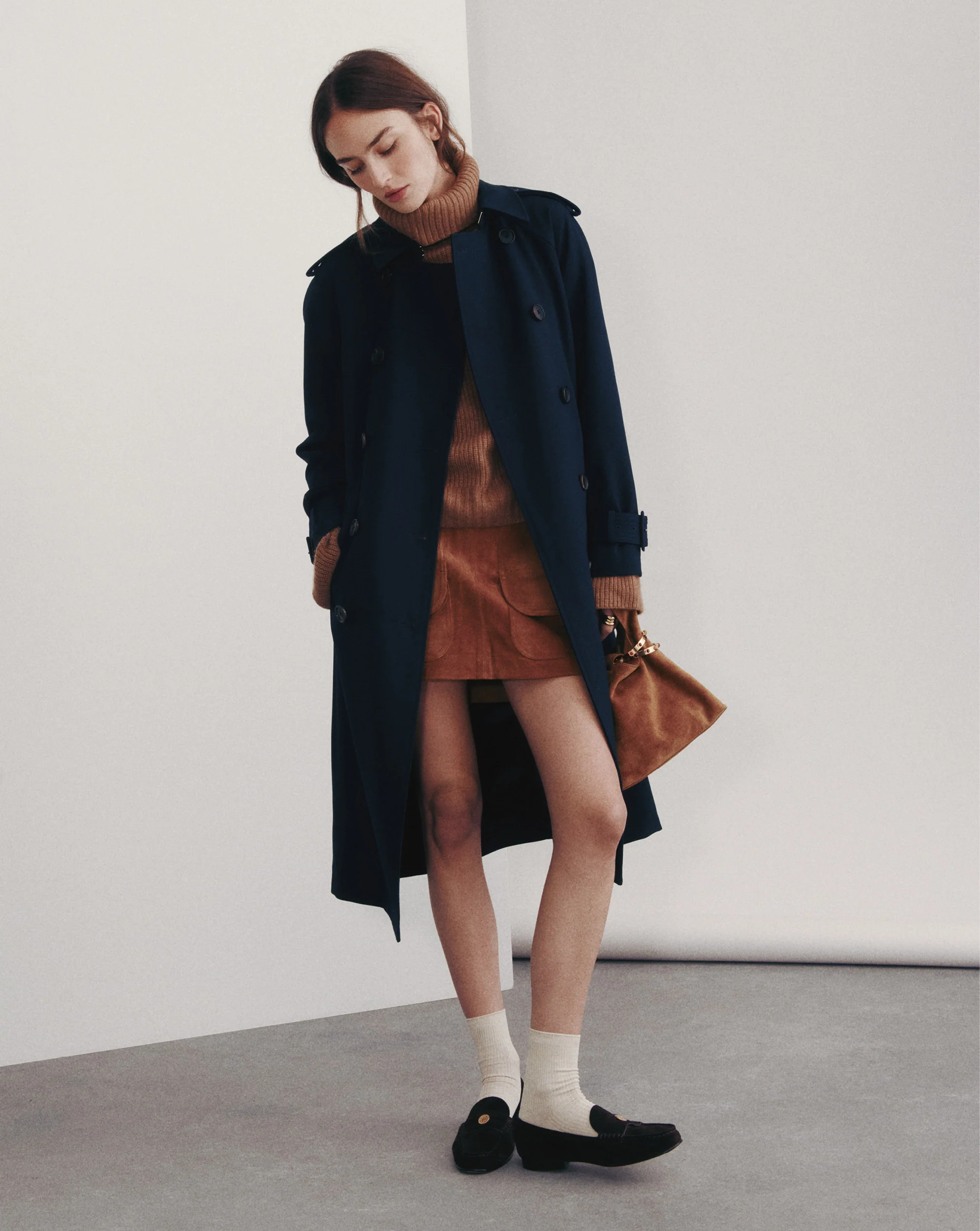 Norwood Suede Mini Skirt - Image 7
