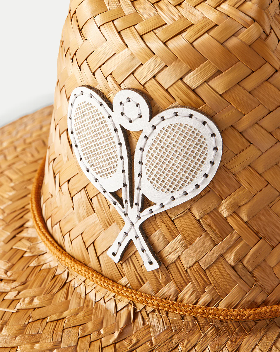 Racquet Straw Hat - Image 3