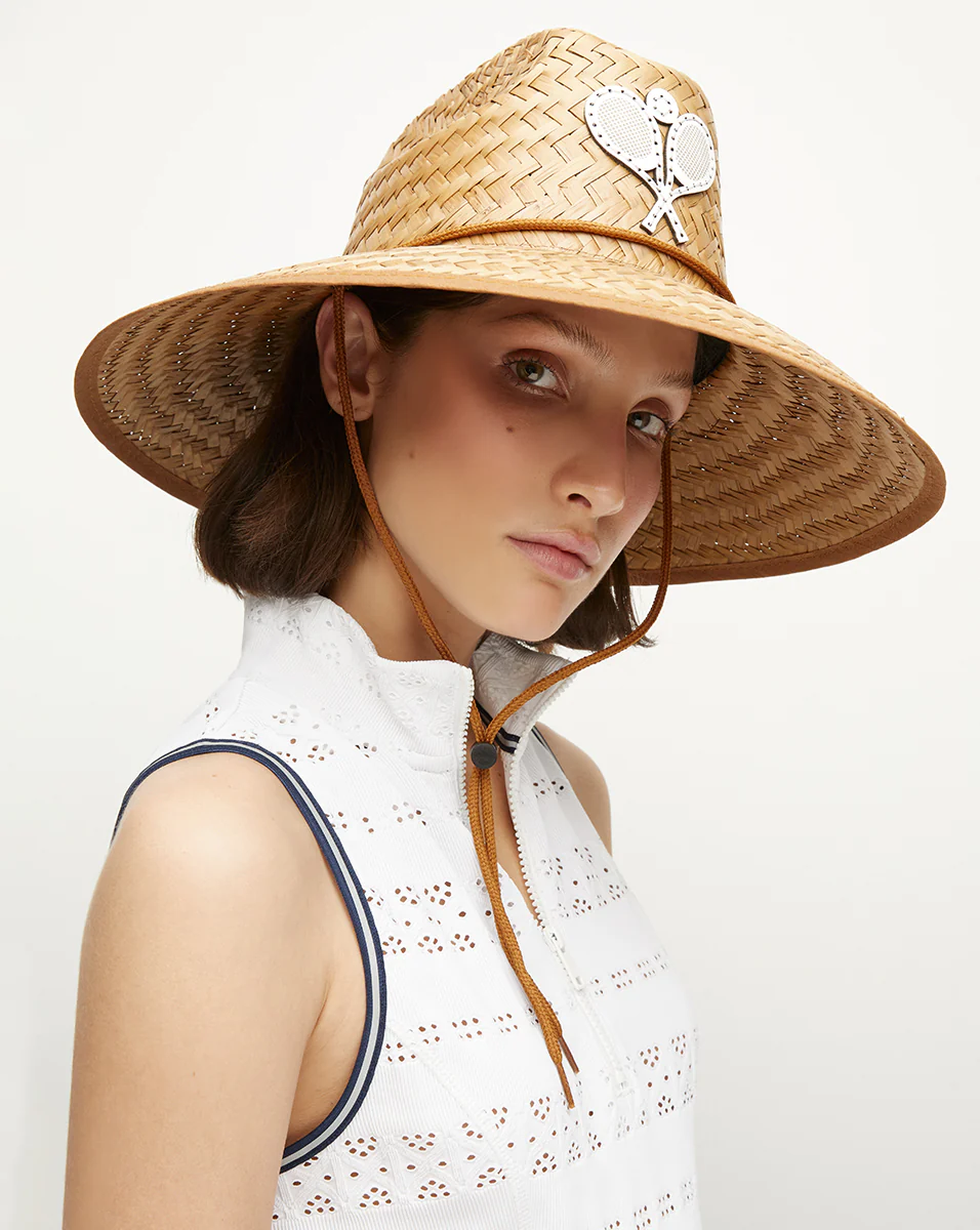 Racquet Straw Hat - Image 5