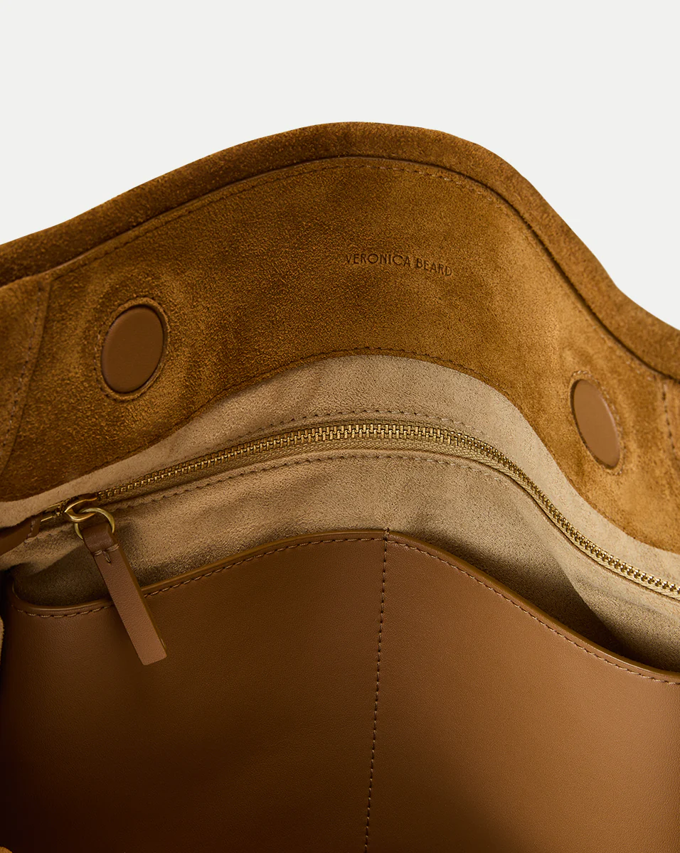 Veronica Beard Suede Slouch Bag - Image 4