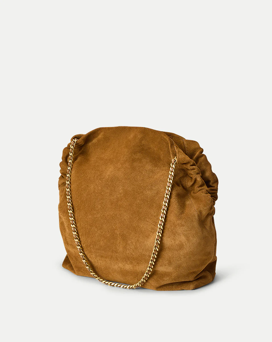Veronica Beard Suede Slouch Bag - Image 5