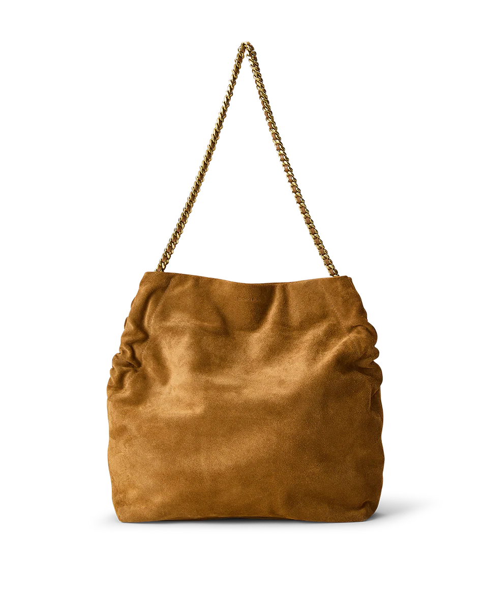 Veronica Beard Suede Slouch Bag - Image 7