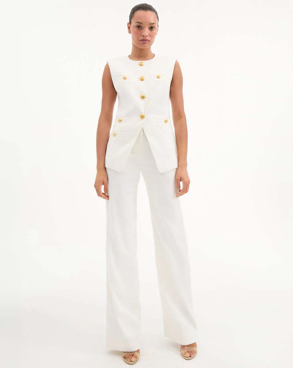 Tamara Linen Vest - Image 7