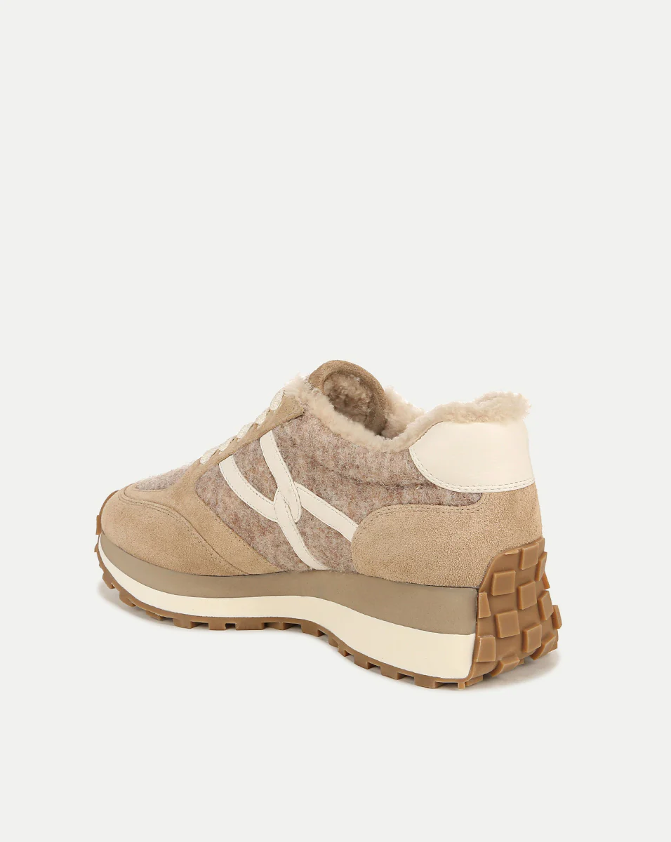 Valentina Shearling Sneaker - Image 4