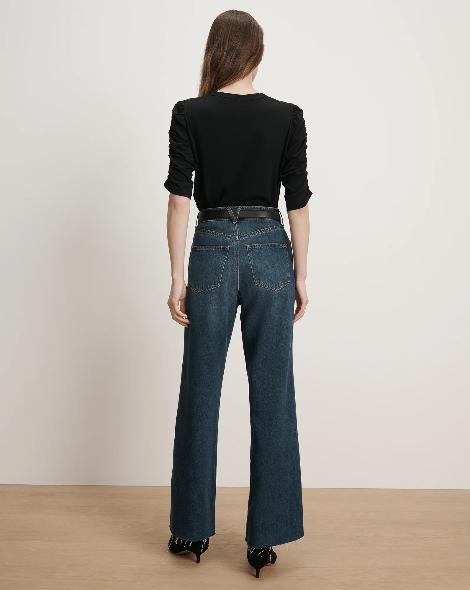 Waldorf Ruched-Sleeve T-Shirt - Image 3